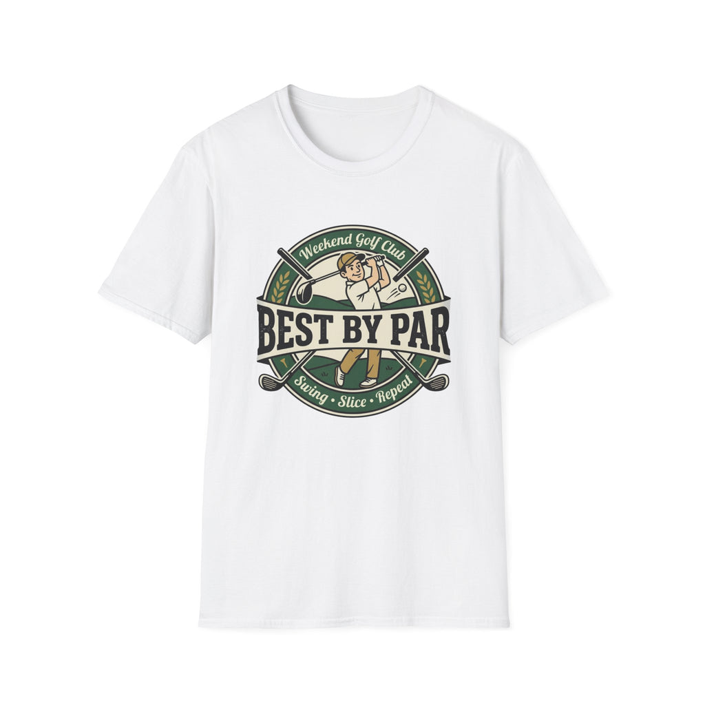 BEST BY PAR WEEKEND GOLF CLUB BADGE 110 T-SHIRT