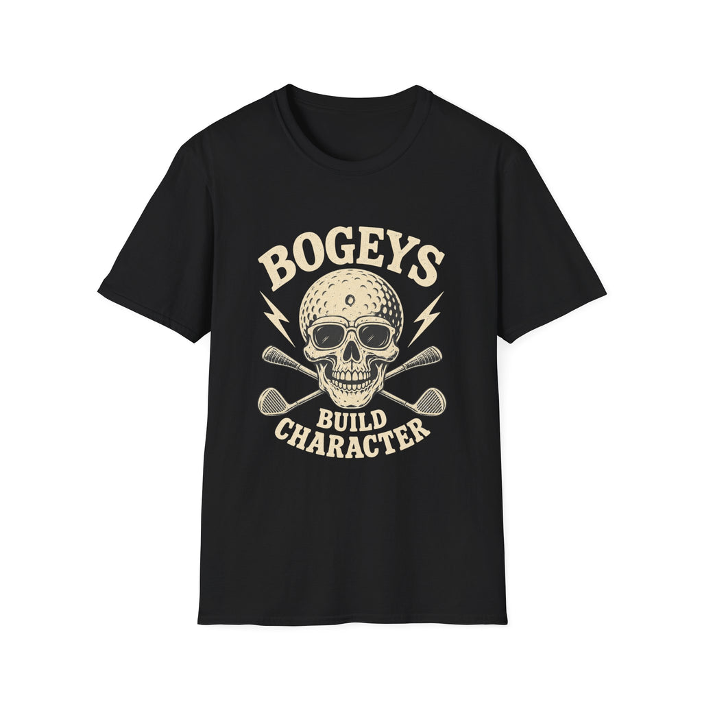 BOGEYS BUILD CHARACTER SKELETON T-Shirt