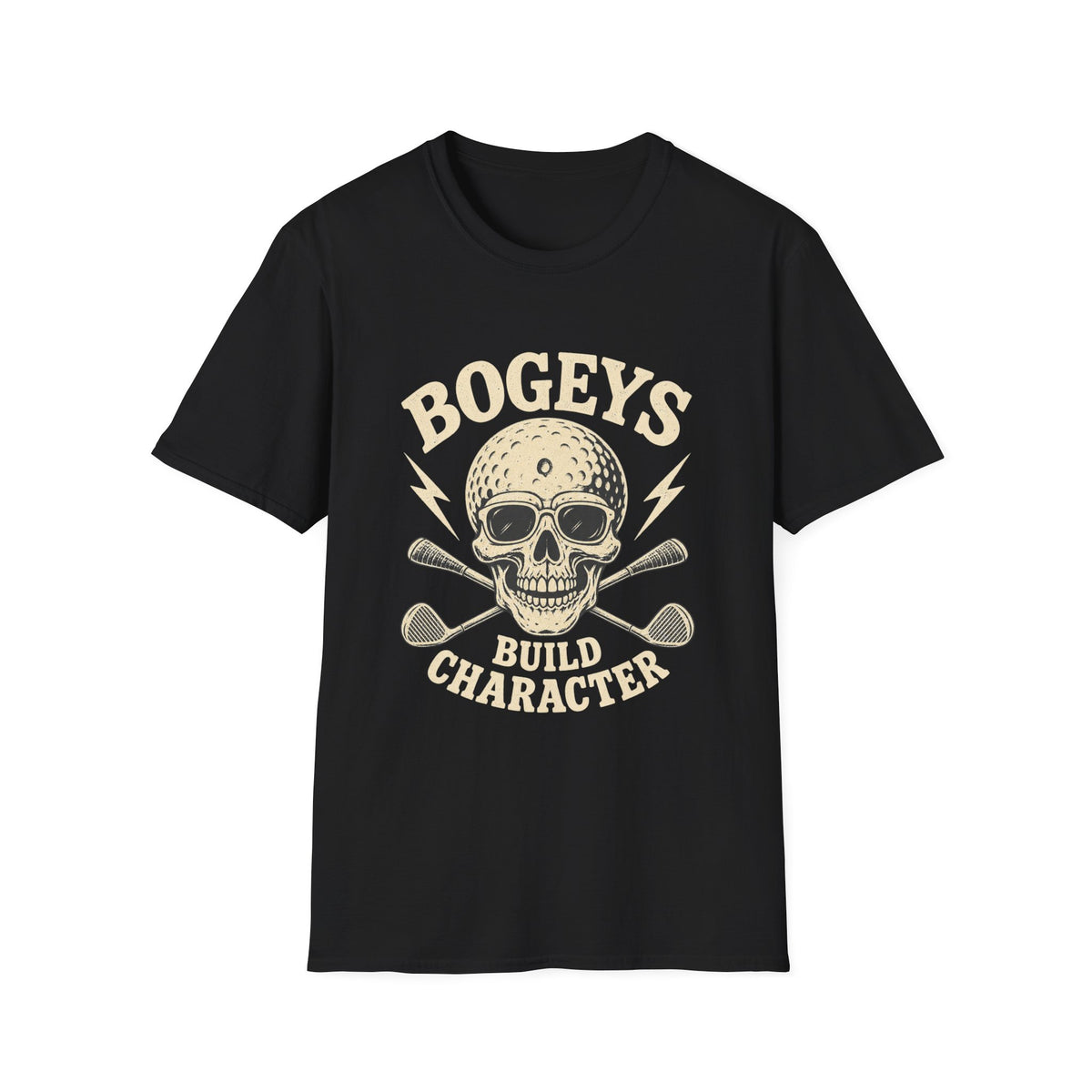 BOGEYS BUILD CHARACTER SKELETON T-Shirt