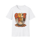 GOLF IS HARD MELTING DRIP TEXT 167 T-SHIRT