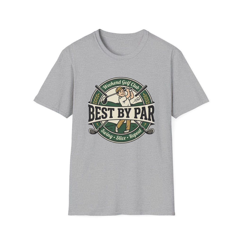 BEST BY PAR WEEKEND GOLF CLUB BADGE 110 T-SHIRT