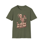 TIL DEATH DO US PAR CRIMSON T-SHIRT