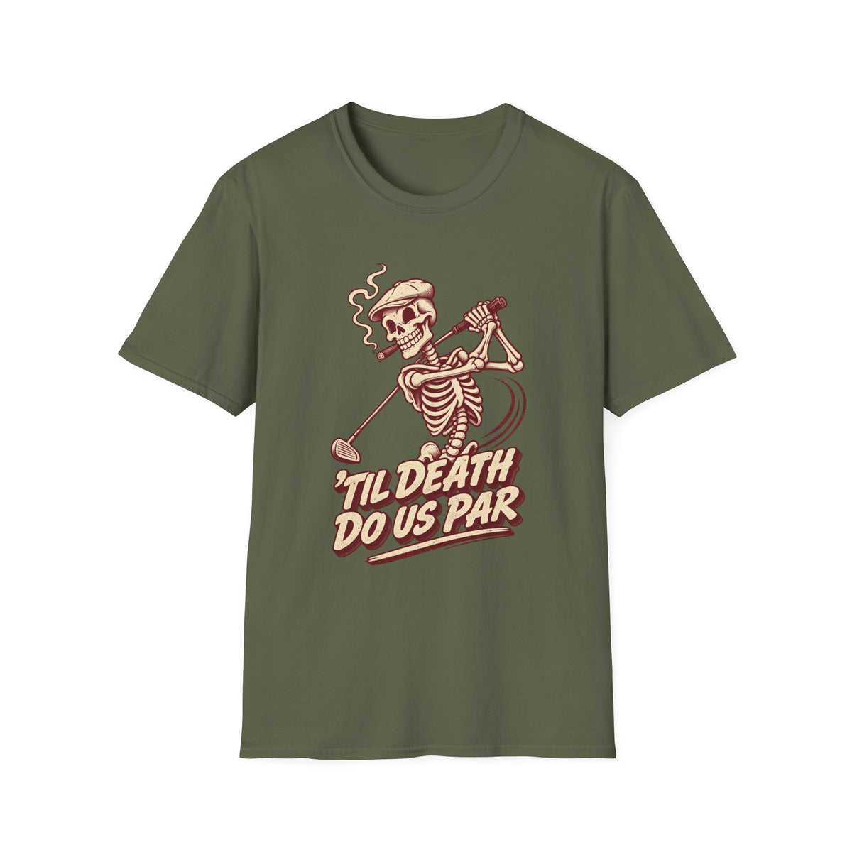 TIL DEATH DO US PAR CRIMSON T-SHIRT