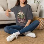 TEE TIME AND WINE GOLFER BADGE T-SHIRT