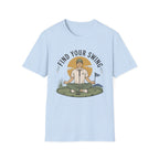 FIND YOUR SWING MEDITATING GOLFER 19 T-SHIRT