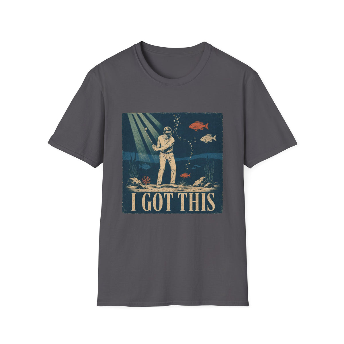 I GOT THIS UNDERWATER SCUBA GOLFER T-SHIRT