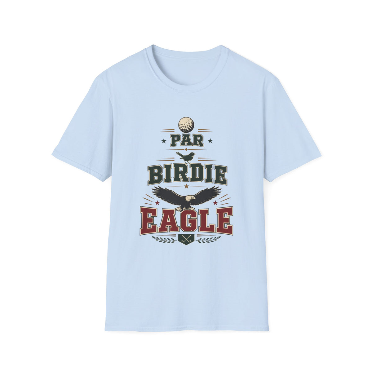 PAR BIRDIE EAGLE BADGE T-SHIRT