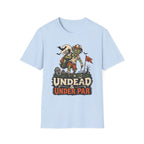 UNDEAD AND UNDER PAR ZOMBIE T-SHIRT