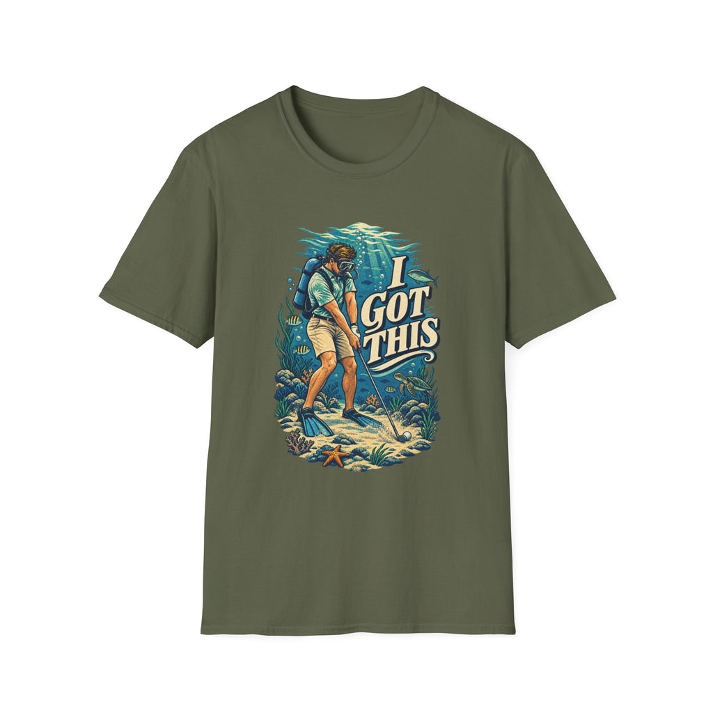 I GOT THIS SCUBA DIVER PUTTING TURTLE T-SHIRT