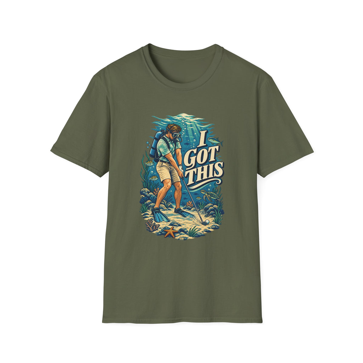 I GOT THIS SCUBA DIVER PUTTING TURTLE T-SHIRT