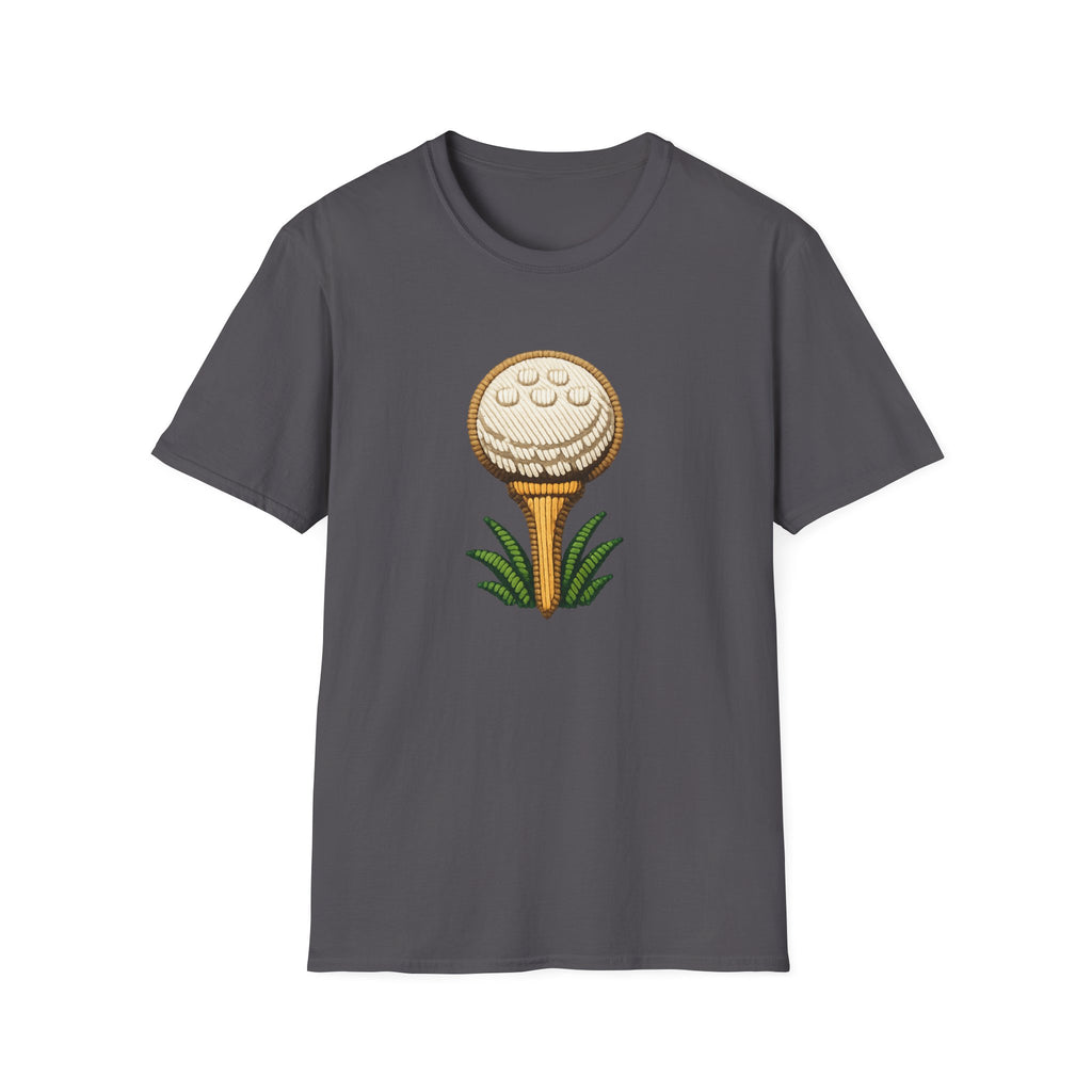 GOLF BALL TEE EMBROIDERY PATCH 87 T-SHIRT