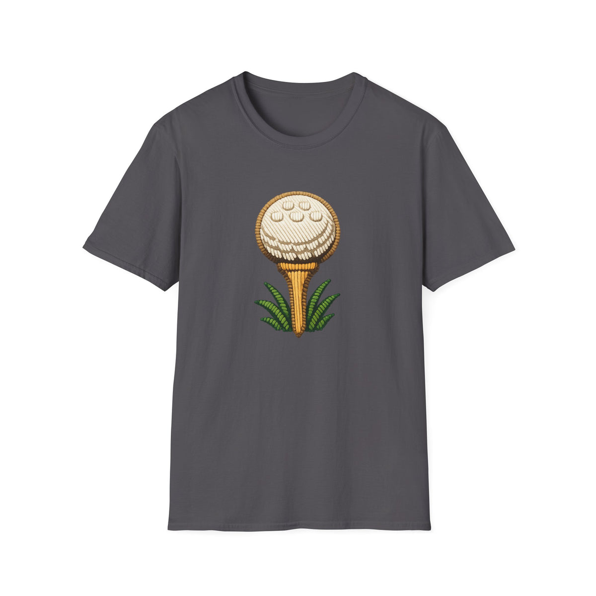 GOLF BALL TEE EMBROIDERY PATCH 87 T-SHIRT