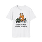CAT GOLF CART HANDICAP T-SHIRT