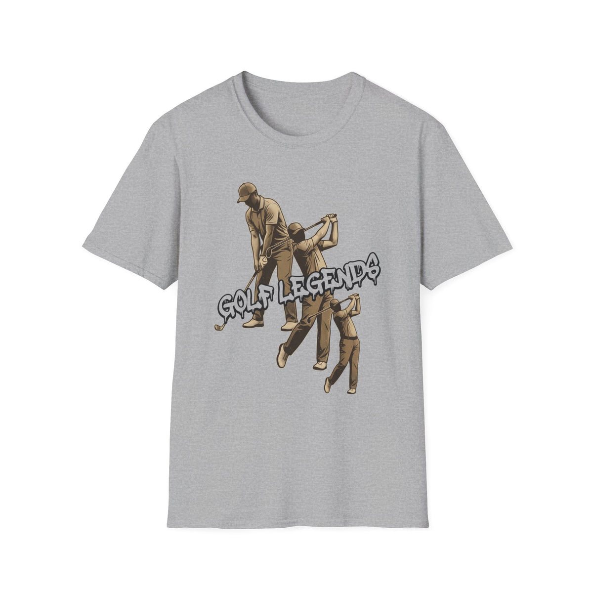 GOLF-LEGENDS-SWING-SEQUENCE-GRAFFITI T-SHIRT