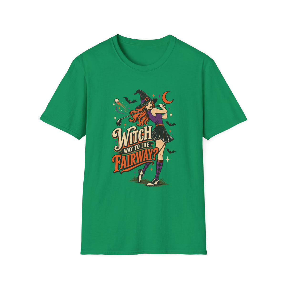 WITCH WAY TO FAIRWAY PINUP T-SHIRT