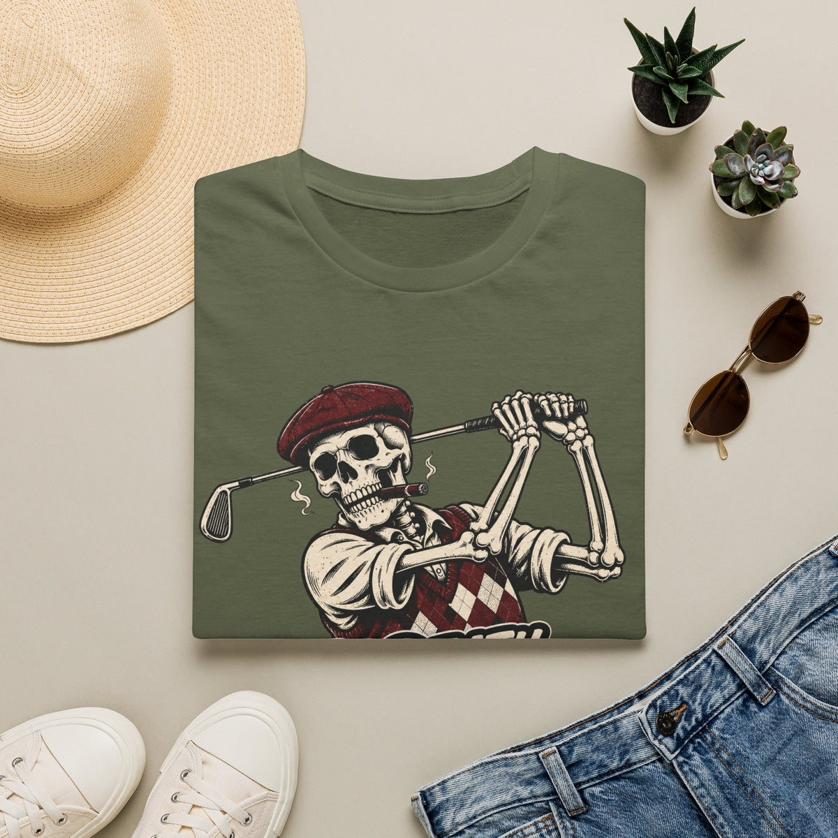 TIL DEATH DO US PAR ARGYLE T-SHIRT