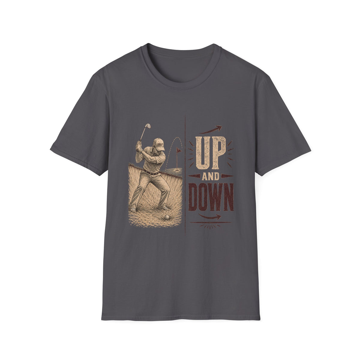 UP AND DOWN BUNKER SHOT T-SHIRT