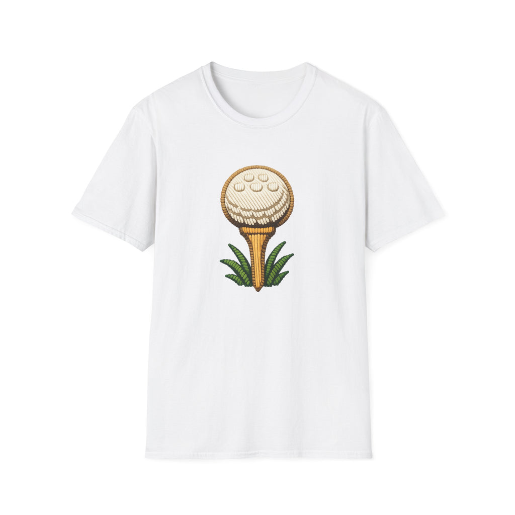 GOLF BALL TEE EMBROIDERY PATCH 87 T-SHIRT