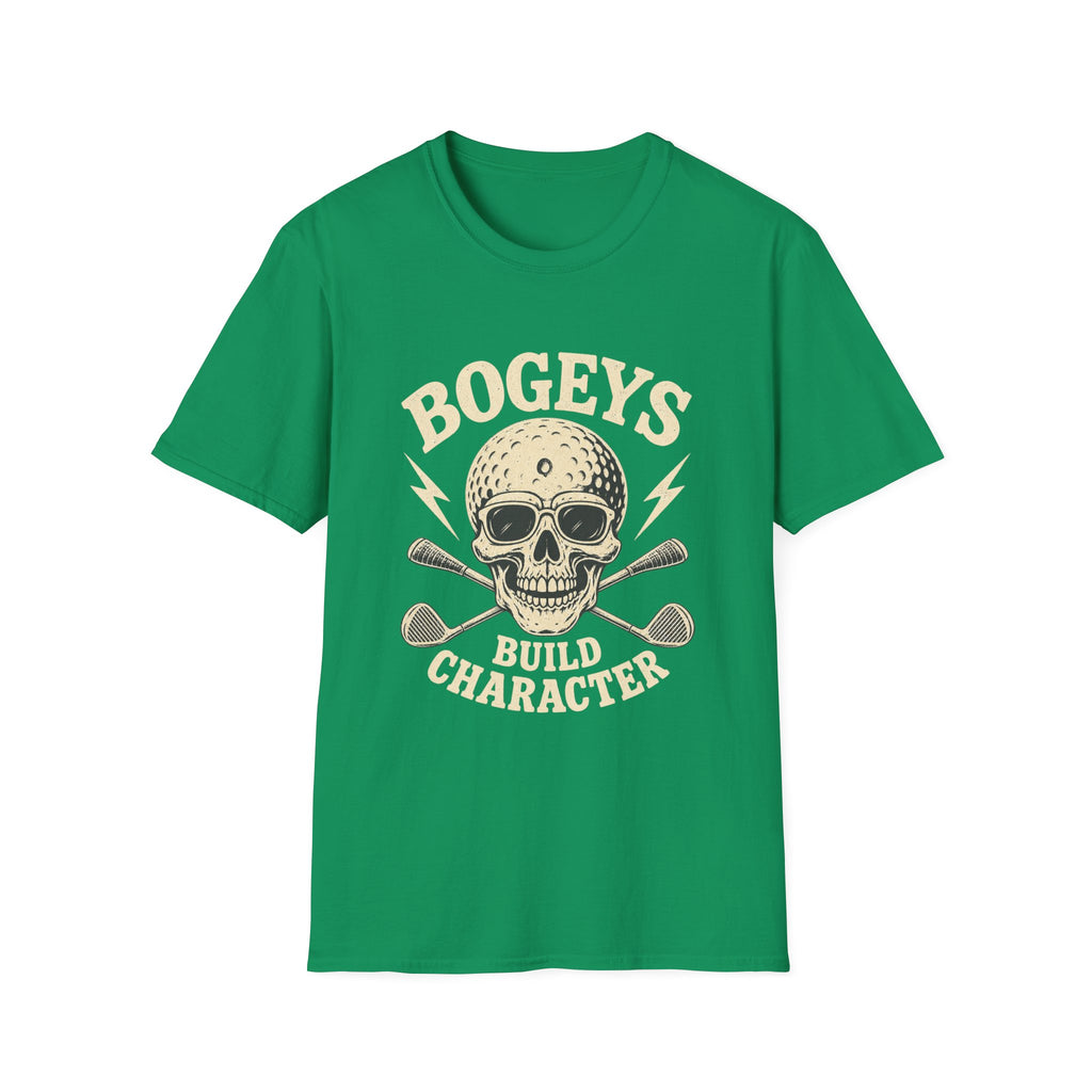 BOGEYS BUILD CHARACTER SKELETON T-Shirt