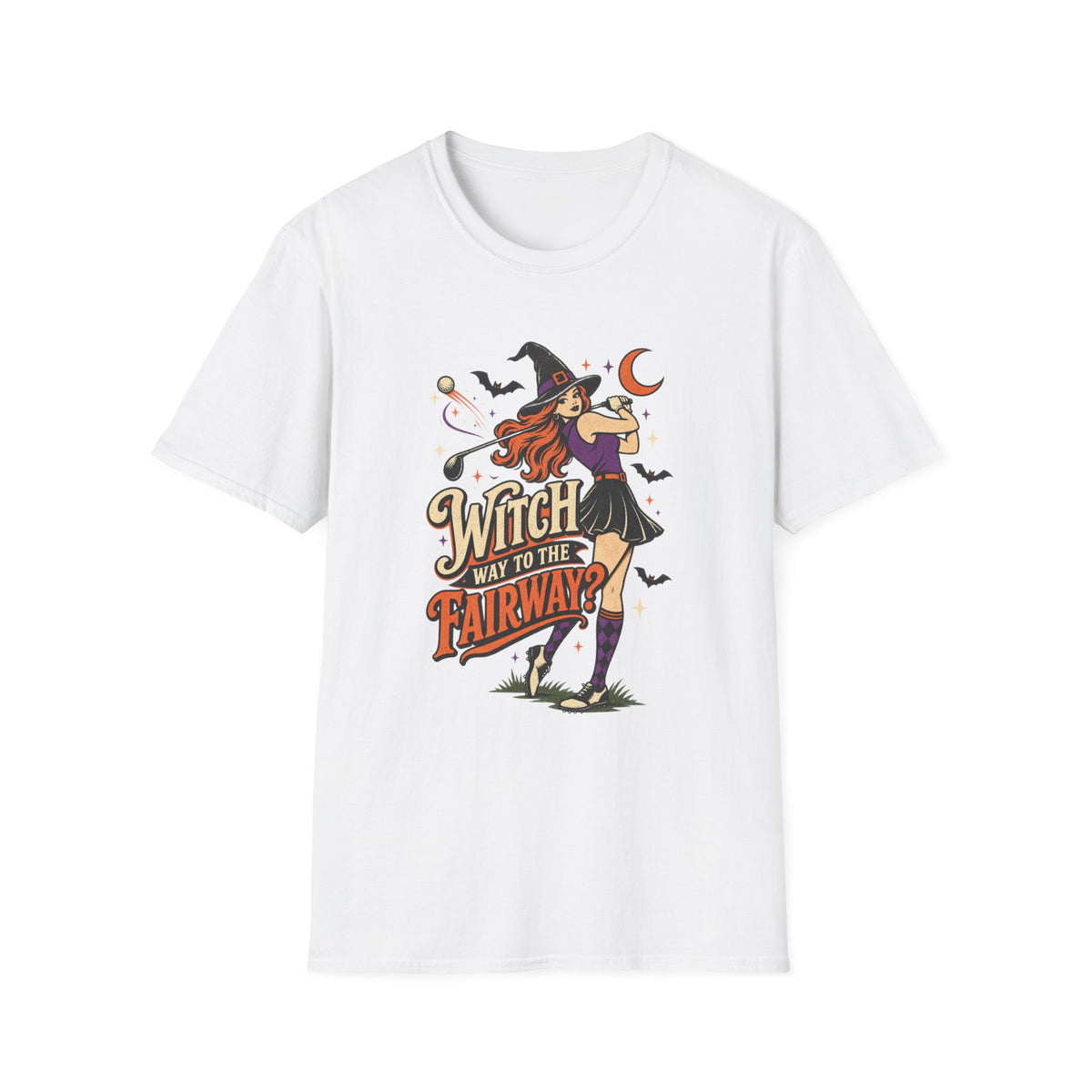 WITCH WAY TO FAIRWAY PINUP T-SHIRT