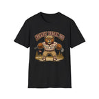BEARLY BREAK 100 ANGRY BEAR GOLFER 165 T-SHIRT