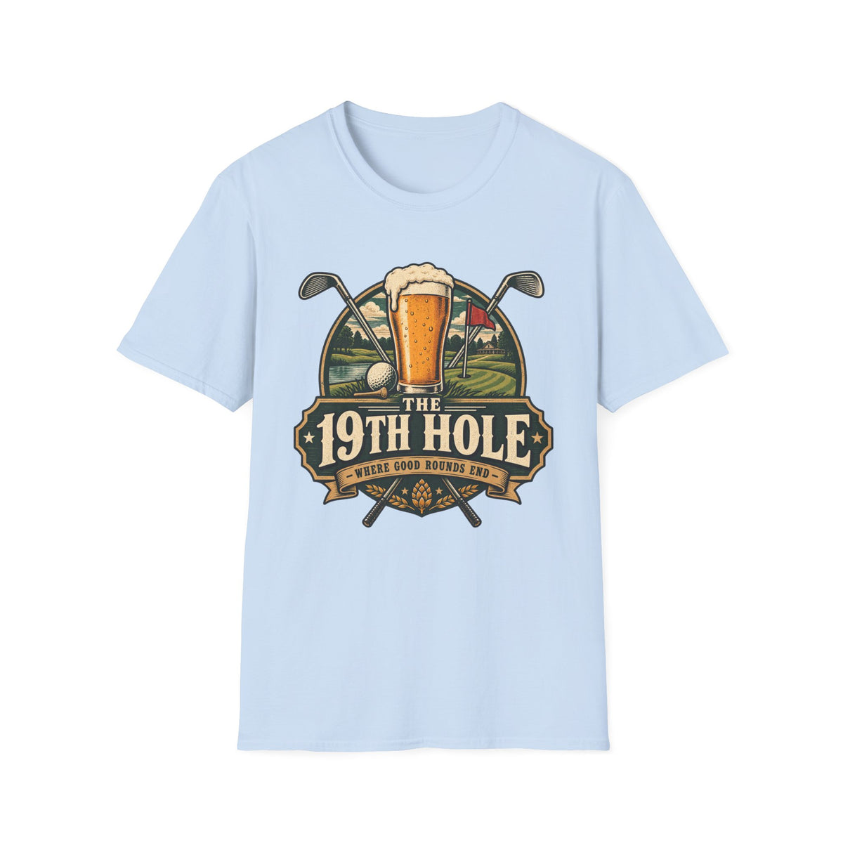19TH-HOLE-GOOD-ROUNDS-END-183 T-SHIRT