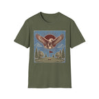 EAGLE HOLDING GOLF BALL ILLUSTRATION 149 T-SHIRT