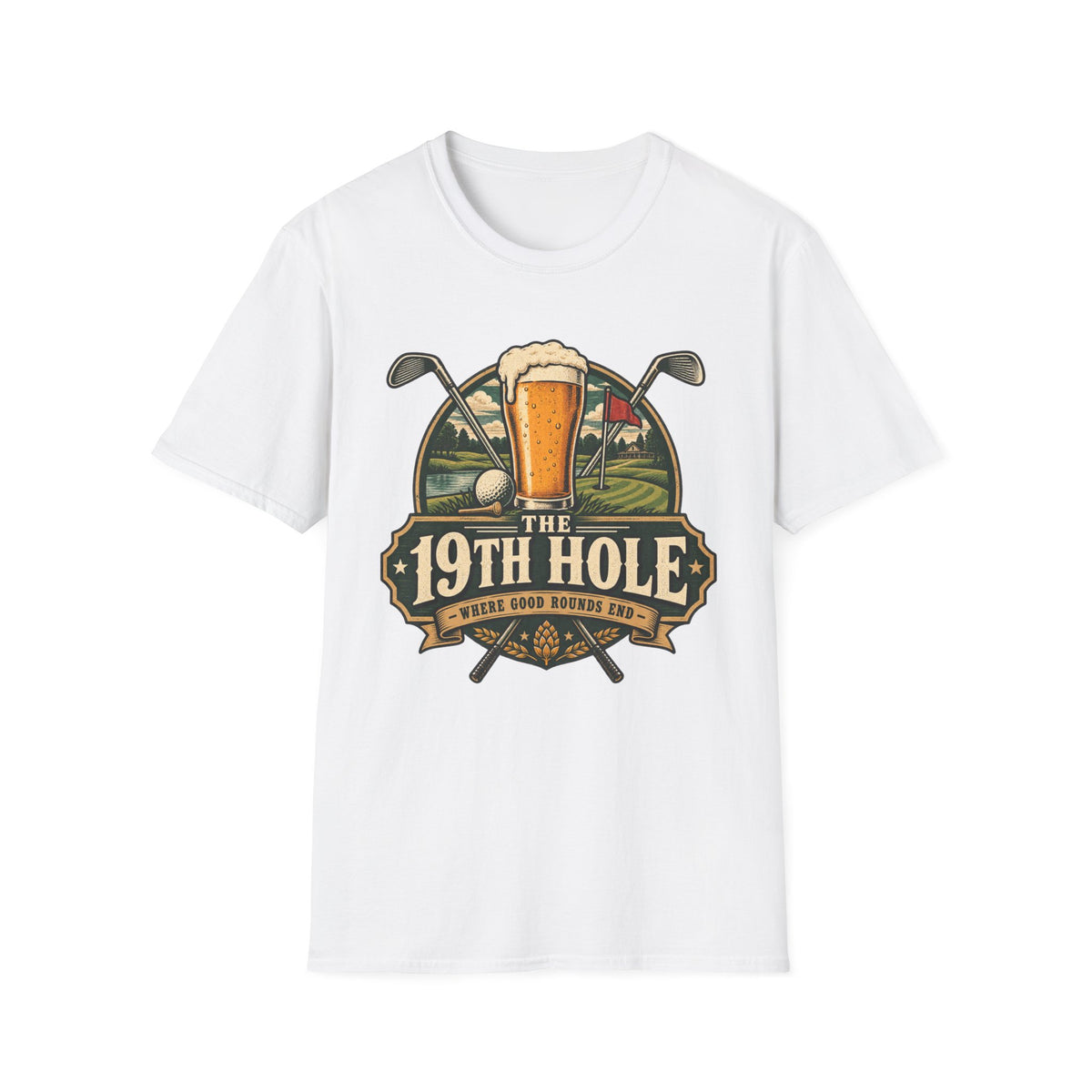 19TH-HOLE-GOOD-ROUNDS-END-183 T-SHIRT
