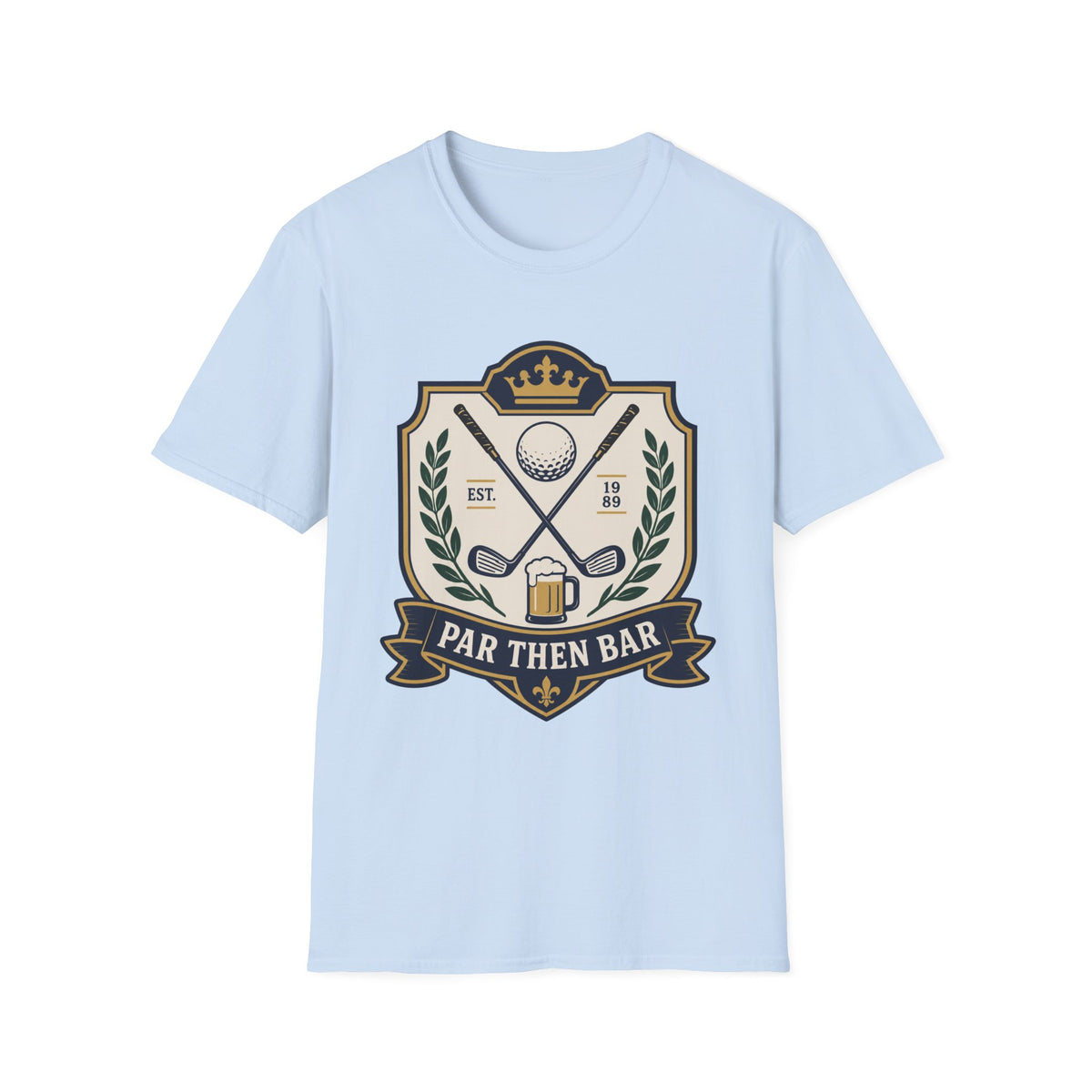 PAR THEN BAR CREST BADGE T-SHIRT