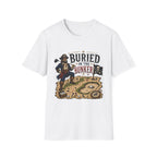 BURIED IN BUNKER PIRATE GOLFER 17 T-SHIRT