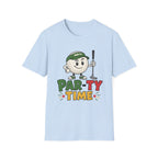 PAR-TY TIME GOLF BALL CHARACTER T-SHIRT